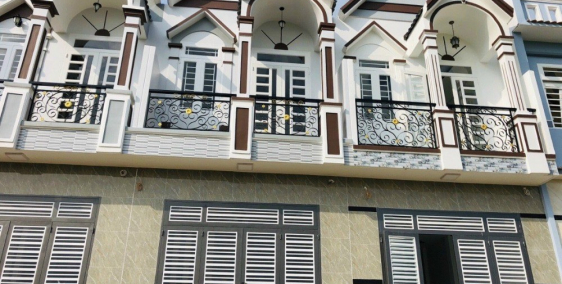 Chủ gửi bán nhà 1 trệt 1 lầu Cầu Lớn Hóc Môn, 64m2 giá 600tr