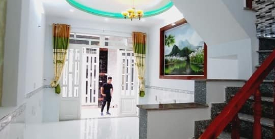 Nhà liền kề Hóc Môn 32m2 2pn 600tr bao phí sang tên sổ hồng