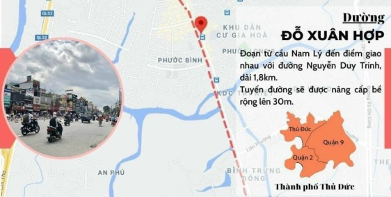 Bán gấp mặt tiền Nguyễn Duy Trinh P. Long Trường Q.9, 291m2 chỉ 19.7 tỉ