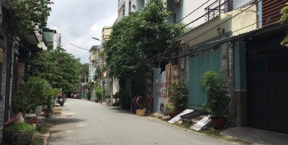 Bán Nhà HXH 8m đường D1-P25. Bình Thạnh. 4 Tầng đúc, mặt tiền hơn 5m, giá 13.5ty