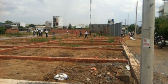 Đất Bình Chánh, xã Vĩnh Lộc B, 384tr/nền 53m2