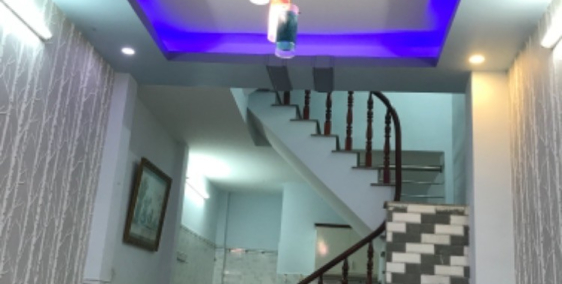 Bán nhà hẻm xe hơi thông Trần Văn Mười, Hóc Môn, 4pn, 3wc, kho, sân để xe máy,