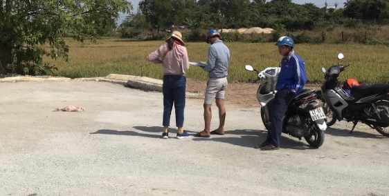 cần bán nền đất full thổ cư,sổ riêng từng nền