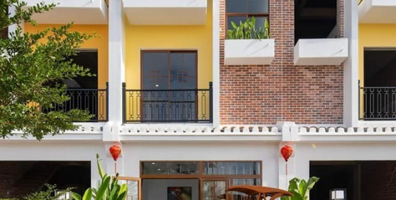 Nam hội an city- nhà phố đẳng cấp bên sông Thu bồn chỉ 3 ty3 sở hữu nhà 3 tầng