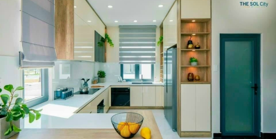 Nhà phố vườn 3 thế hệ  The Sol City - View bến thuyền KAYAK