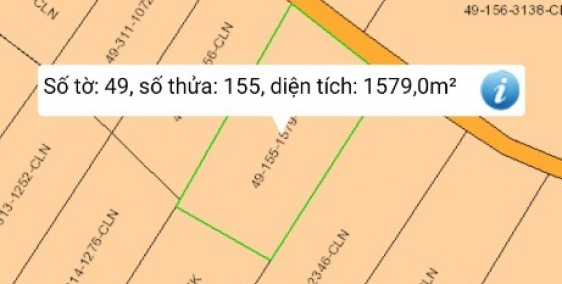 Chính chủ cần bán đất nông nghiệp xã Vĩnh Thanh giá tốt