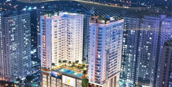 Central Premium 44m2 2,1tỷ căn góc 2 mặt thoáng view Q1 ở ngay TT 30%,LH xem TT