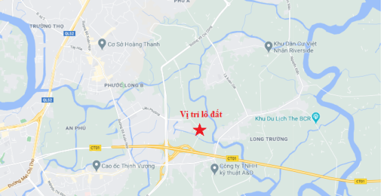 Bán đất mặt tiền Bưng Ông Thoàn quận 9 vị trí đẹp gần sông mát mẻ