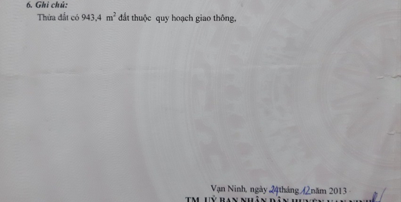 Chỉ từ 2 đến 5tr/m2 Có ngay cơ hội đầu tư tại Bắc Vân Phong Tỉnh Khánh Hòa