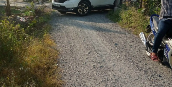 thạnh hoà bến lức Long An, Đường đá xanh rộng rãi ô tô 4 chổ 445/1000m2