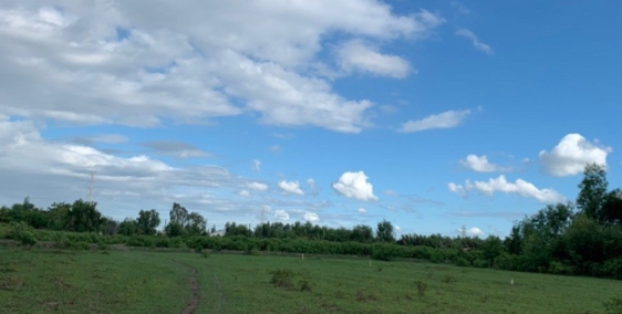 Phước Khánh lô đất bên hông Phạm Thái Bường tầm 200m, đường ô tô vào tận đất