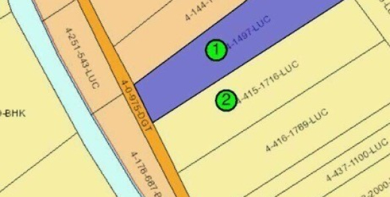 Cần Bán 2 Lô Đất Mặt Tiền Hẻm Số 8 Cách Phạm Thái Bường 500m