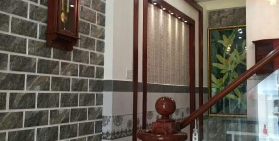 hiệp thành 13 nhà mới xây 1 trệt 2 lầu DT 75m2 vào ở ngay tặng nội thất giá 4ty3