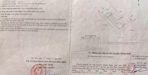 Bán lỗ trước Tết! 118m² đất Hóc Môn GIẢM CÒN 1.5 tỷ