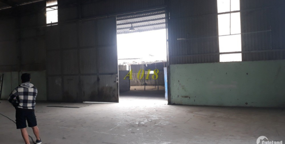 Cho thuê gấp nhà xưởng tại Tân Uyên. Tổng diện tích 1800m2. Điện 3 pha.