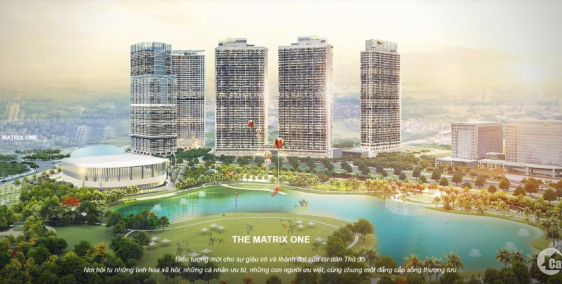 The Matrix One căn hộ 2PN cho thuê lợi nhuận khủng.