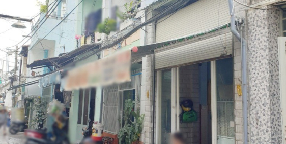 Nhà lửng/1lầu/2pn gần mặt tiền đường Dã Tượng P10 Q8