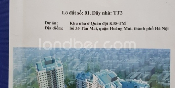 Cần cho thuê toàn bộ mặt bằng căn BT đơn lập xây thô 3.5 tầng, S = 232m2