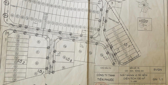 đất nền dự án khu nhà ở Long Trường của công ty Tiến Phước