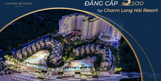 CHARM RESORT LONG HẢI - Thanh toán 10% đến khi nhận nhà