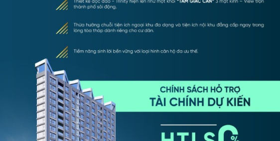 Trinity Tower - Tổ hợp căn hộ chung cư - Officetel giá cực hợp lý