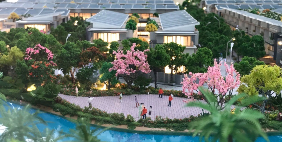 Nhà liên kế ven sông cao cấp, thiết kế theo phong cách chuẩn Châu Âu