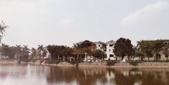 Bán biệt thự 420m2, hướng ĐN, ô góc khu biệt thự Vườn Cam Vinapol giá rẻ