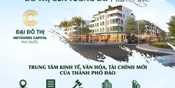 Bán căn shophouse 8,1 tỷ phân khu Apricot, đại đô thị Meyhomes Capital Phú Quốc