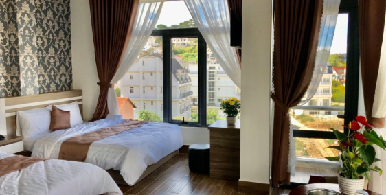 Bán khách sạn mới xây đường Tô Hiến Thành phường 3 thành phố Đà Lạt