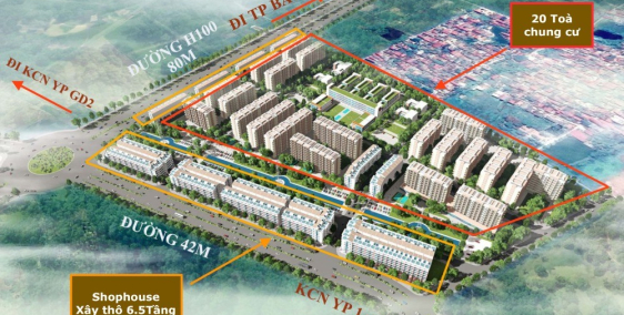 SHOPHOUSE KHU CÔNG NGHIỆP MẶT ĐƯỜNG KINH DOANH KHÁCH SẠN NHÀ HÀNG