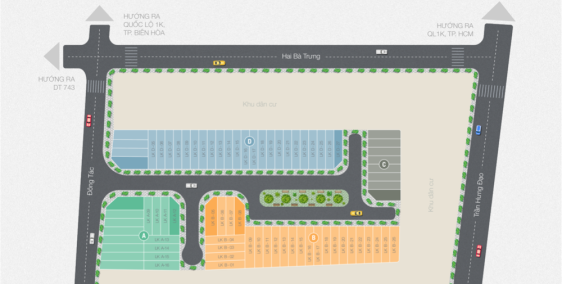 Mở bán nhà phố xây sẵn KDC Đông Hưng Dĩ An 5 tỷ/căn. NH hỗ trợ vay 70%