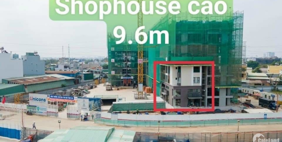 Shophouse Q12 sở hữu lâu dài, chỉ vs 6 tỷ/căn 115m2. Ngân hàng hỗ trợ vay ko LS.