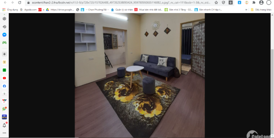 CH tập thể tầng 1 phố chùa Láng 46m2, ở Ngay