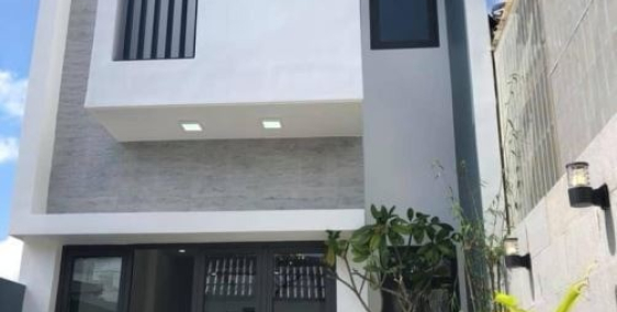 Bán nhà 1 lầu đường Đinh Đức Thiện, 100m2, có sổ hồng riêng, xây dựng tự do