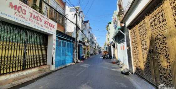 Bán nhà hẻm 7m thông Bàu Cát P.12 Q.TB  DT 4x22m Đúc  1 Lầu  Gía 9 tỷ TL