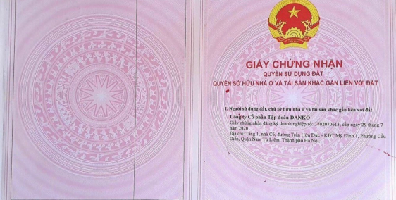 Vạn lời cảm kết “ Không Bằng “ Sổ Hồng trao tay