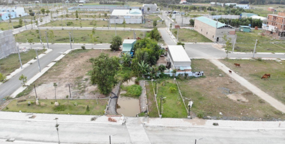 Đất Nền KDC Long Cang 100m2, SHR