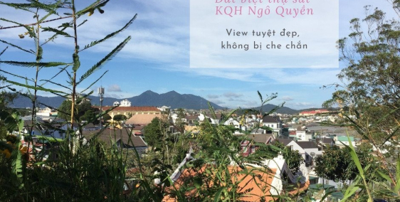 Bán đất biệt thự nghỉ dưỡng trên đồi, cạnh KQH Ngô Quyền, P6, Đà Lạt