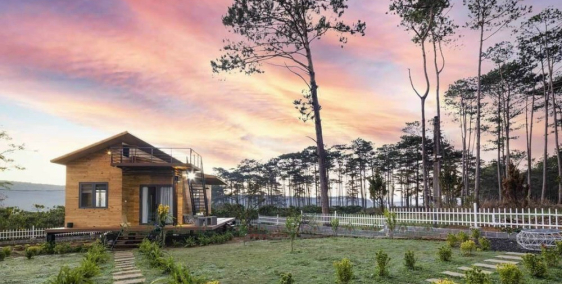 Bungalow nghỉ dưỡng view Hồ&Đồi sang trọng ngay tại trung tâm Bảo Lộc.