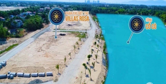 Bán đất biệt thự đẹp, ven sông Cổ Cò, sát công viên