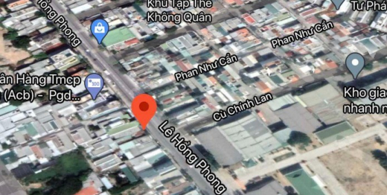 Bán lô đất mặt tiền đường Lê Hồng Phong tp Nha Trang . DT 118m2 Giá 6.9 Tỷ