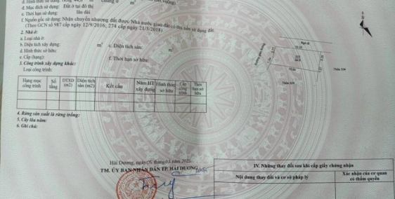 Bán đất mặt ngõ đường Nguyễn Lương Bằng, 44.8m2, mt 4.06m, 1.25 tỷ, ngõ to