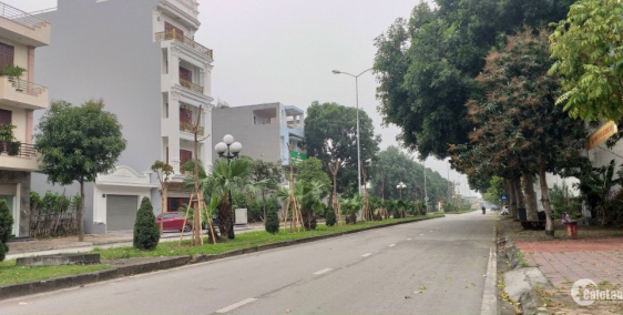 Bán đất mặt đường đôi Hoàng Quốc Việt, TP Hải Dương, 108m2, mt 6m, cực đẹp