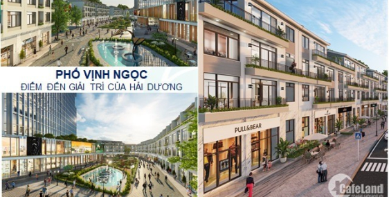 Đầu tư, Sở hữu nhà phố đại lộ lê duẩn Ecorivers hải dương trực tiếp chủ đầu tư