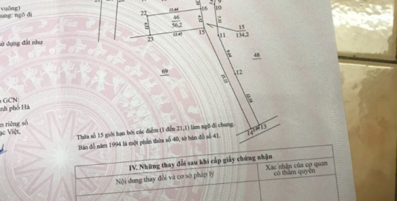 bán 56.2m2 đất phạm văn đồng , giá 2.5 tỉ.