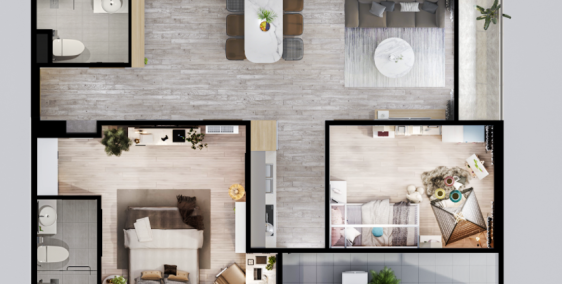 Sở hữu ngay căn hộ 2PN 81.75m2 view đẹp, mát,  chỉ từ 2.4 tỷ, triết khấu lên tới