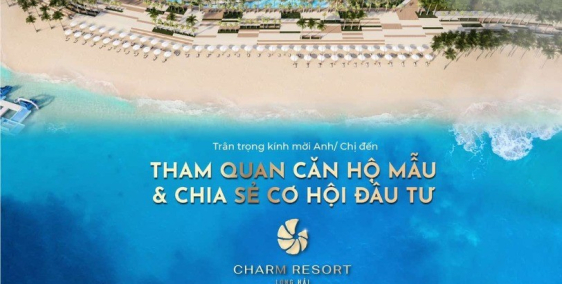 Thứ 7 tuần này sẽ có Chương trình rất hấp dẫn tại dự án Charm Long Hải Resort
