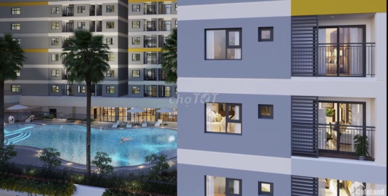 Bán căn hộ chính chủ, sổ đỏ 845tr gần AEON Bình Dương