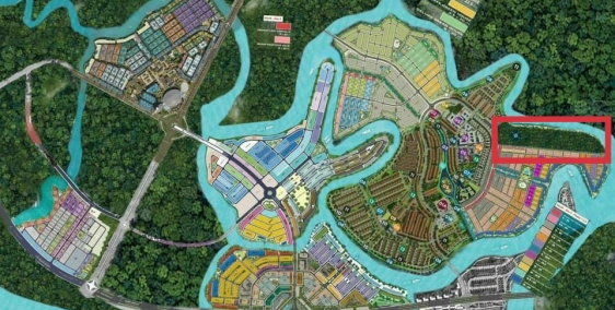Khu đô thị sinh thái biệt thự và nhà phố tại Aqua City