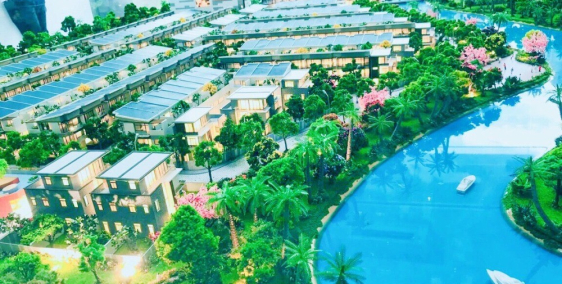 Nhà liên kế ven sông cao cấp, hỗ trợ trả góp lãi suất 0%